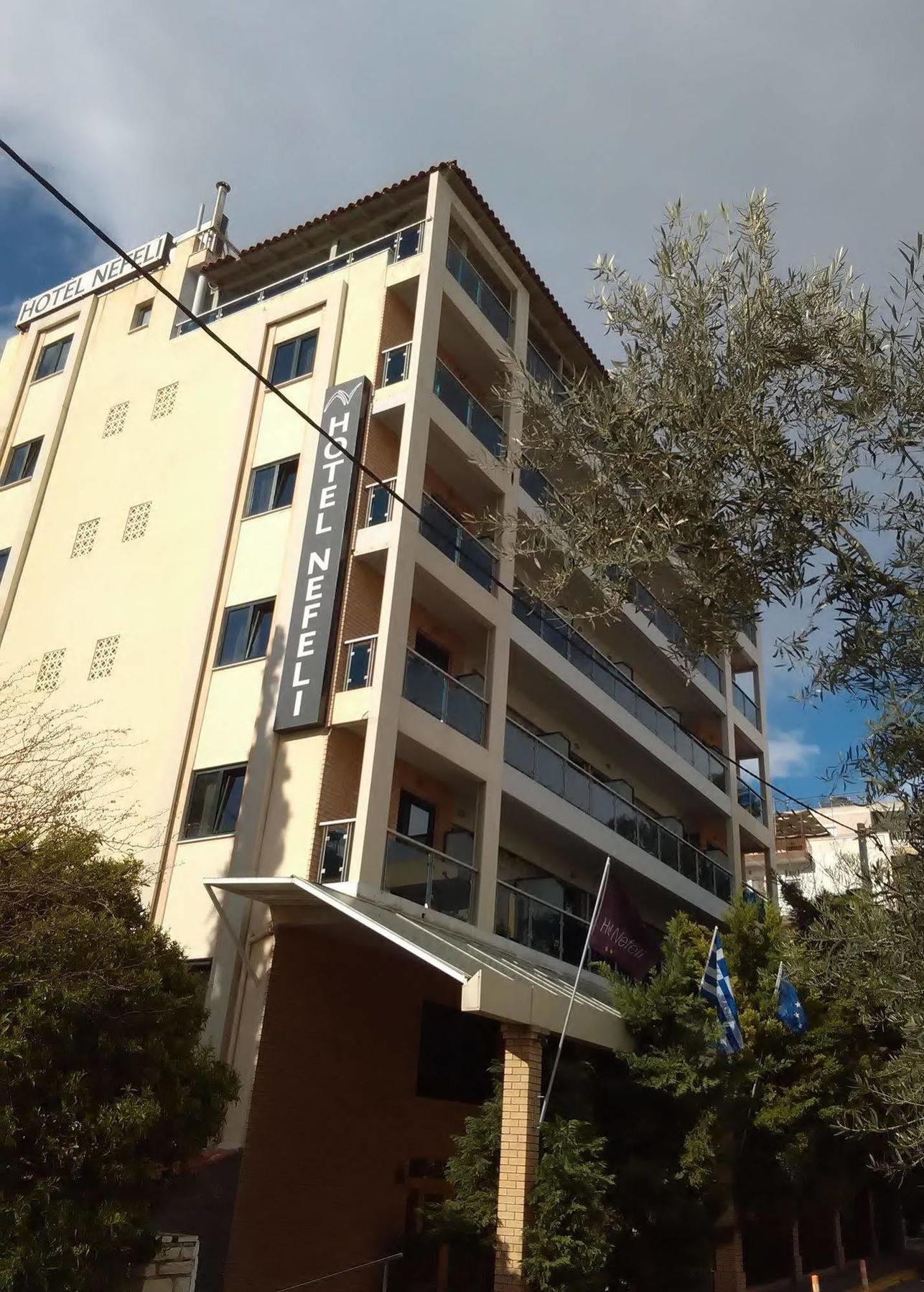 Nefeli Hotel Alimos Exteriör bild